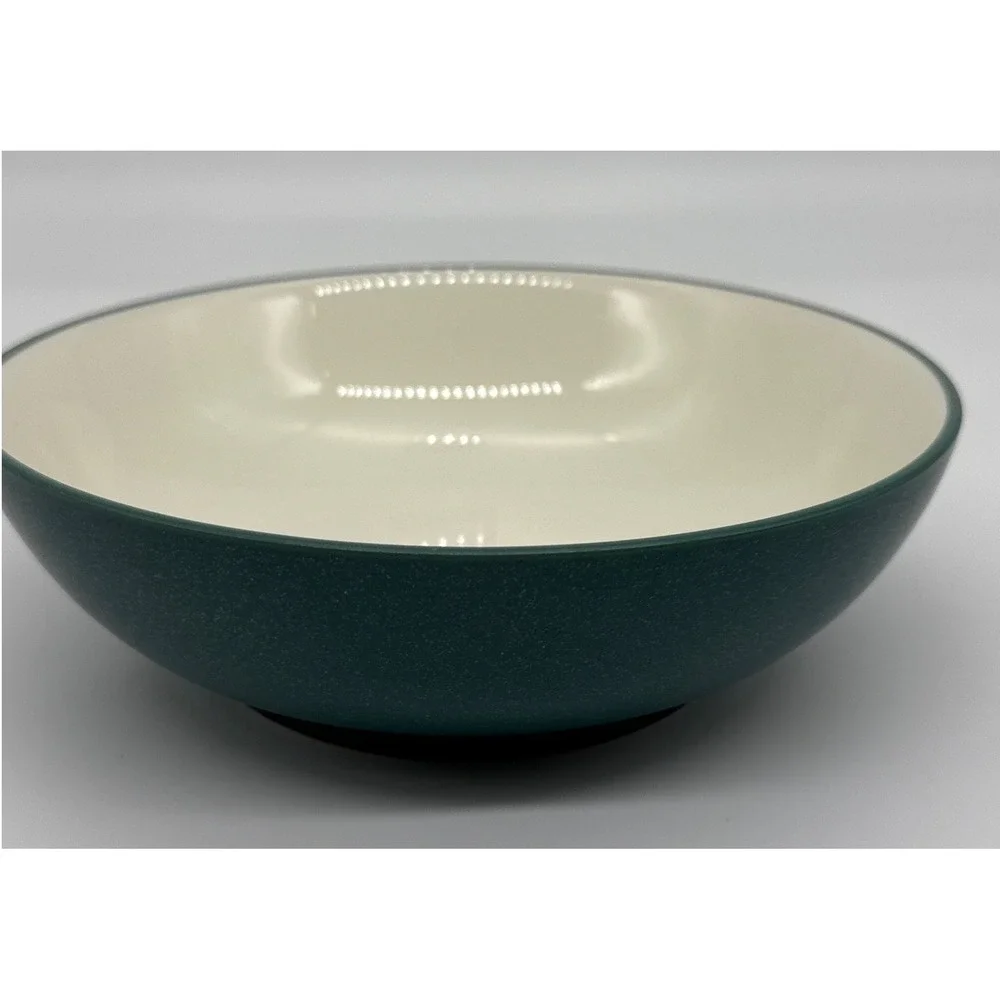 Noritake Colorwave Spruce Green Stoneware Cereal Bowl 5102, 7 Inch Round Soup